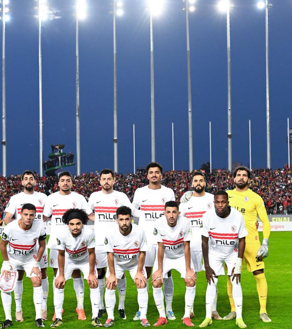 مباراة الزمالك واتحاد العاصمة في ذهاب نهائي الكونفدرالية
