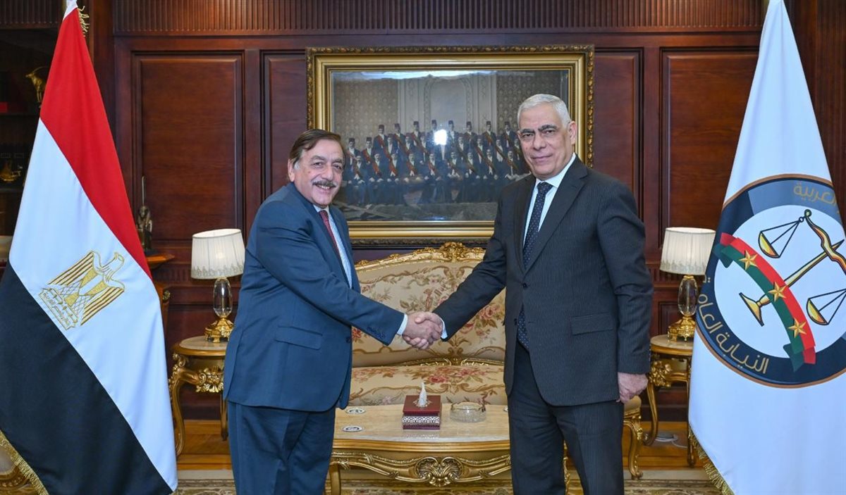 النائب العام يستقبل رئيس محكمة استئناف أسيوط&nbsp;
