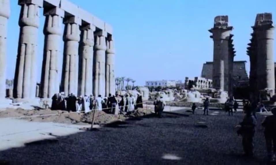 مكان الكشف عن الخبيئة في معبد الأقصر