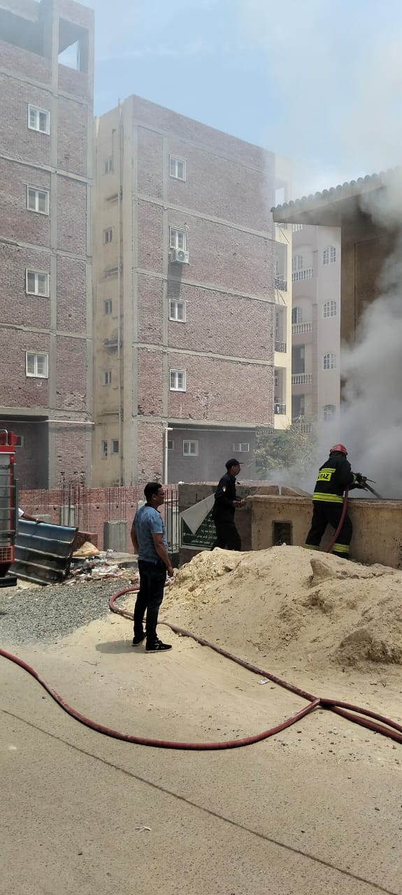 السيطرة على حريق فيلا مهجورة بالغردقة 