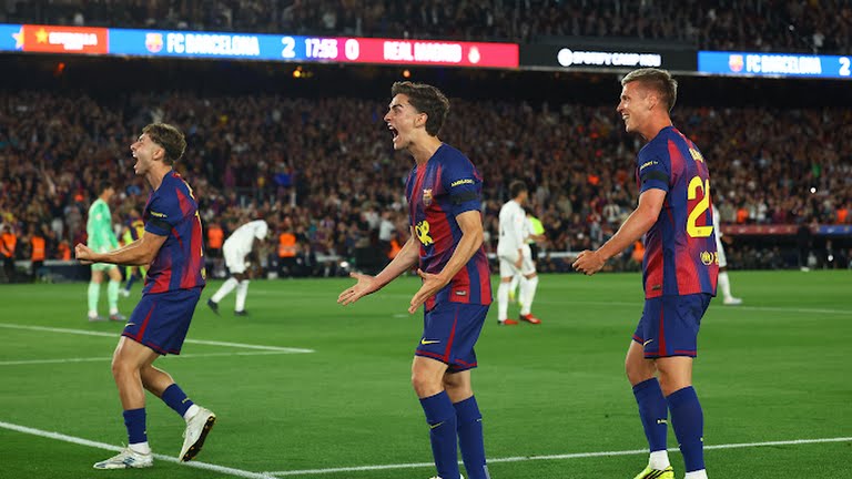 <strong>مباراة ريال مدريد وبرشلونة في الدوري الإسباني</strong>