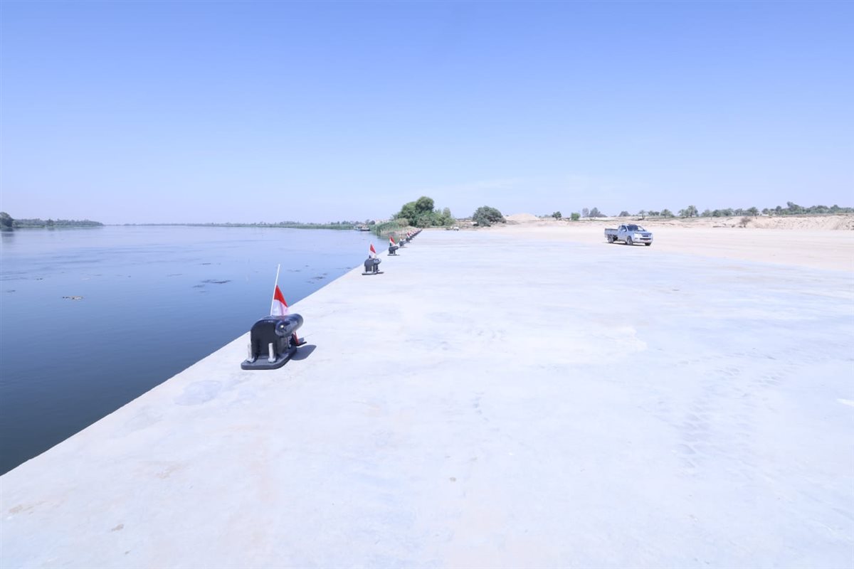 ميناء دندرة النهري بمحافظة قنا