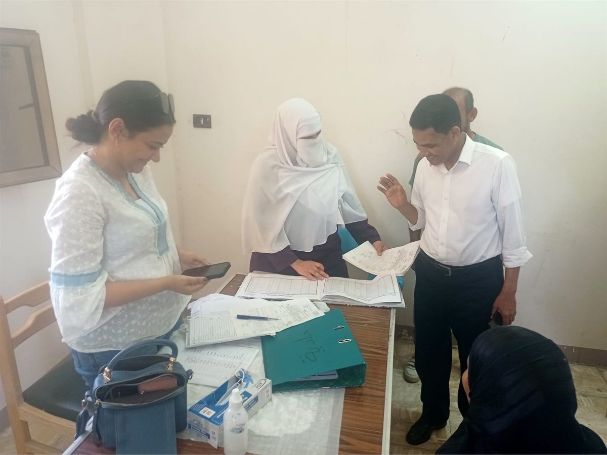 جولة وكيل وزارة الصحة بالأقصر&nbsp;