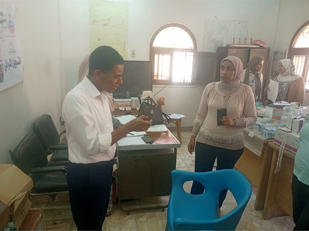 جولة وكيل وزارة الصحة بالأقصر&nbsp;