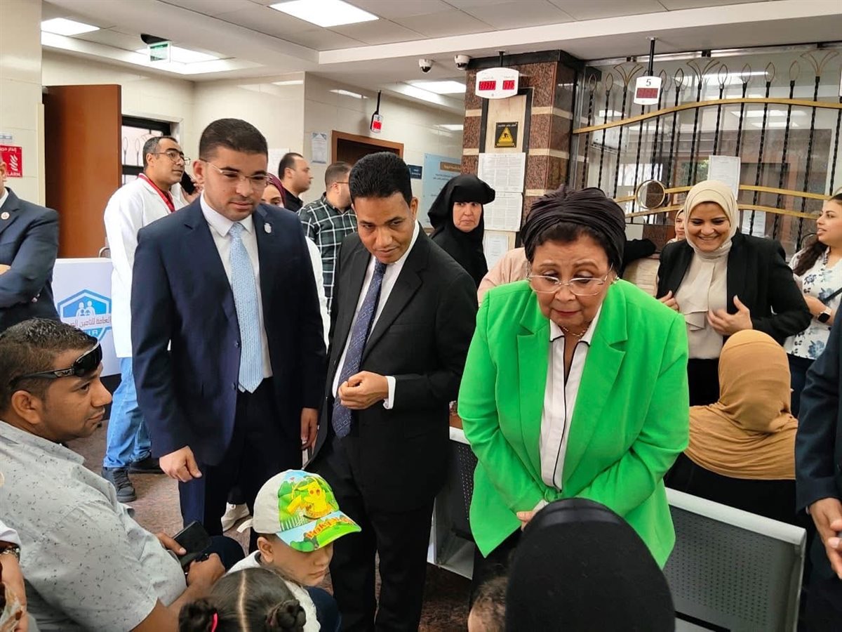 نائب وزير الصحة تزور وحدة طب أسرة العوامية بالأقصر&nbsp;