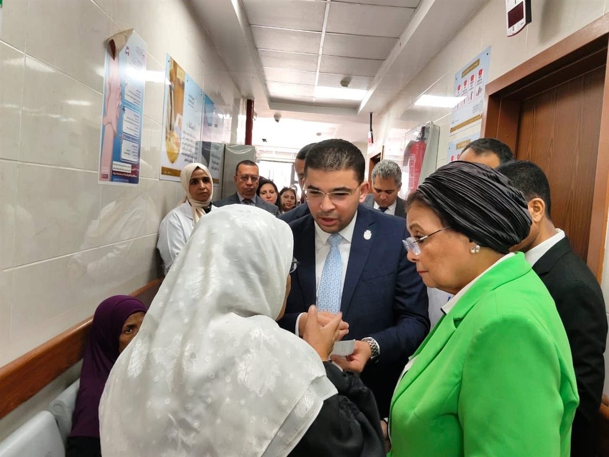 نائب وزير الصحة تزور وحدة طب أسرة العوامية بالأقصر&nbsp;