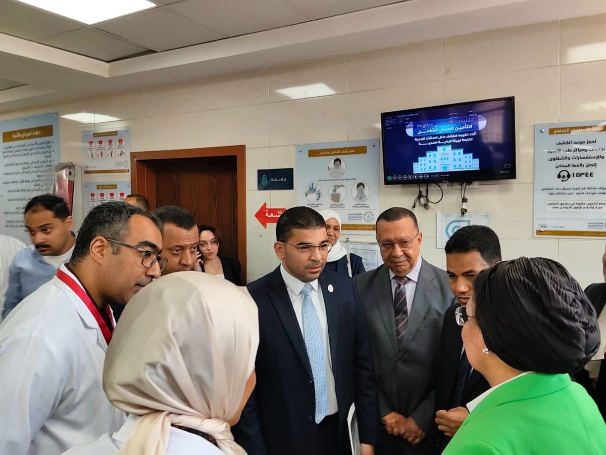نائب وزير الصحة تزور وحدة طب أسرة العوامية بالأقصر&nbsp;