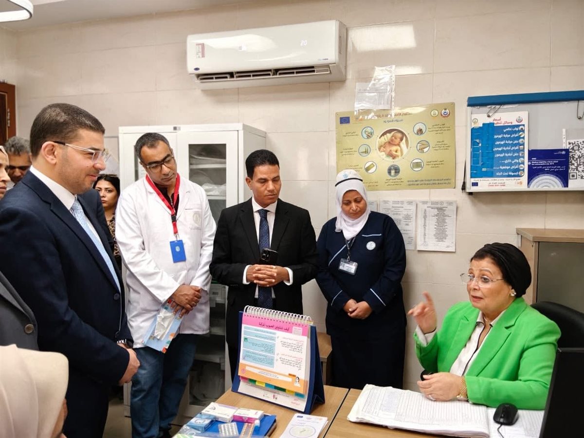 نائب وزير الصحة تزور وحدة طب أسرة العوامية بالأقصر&nbsp;
