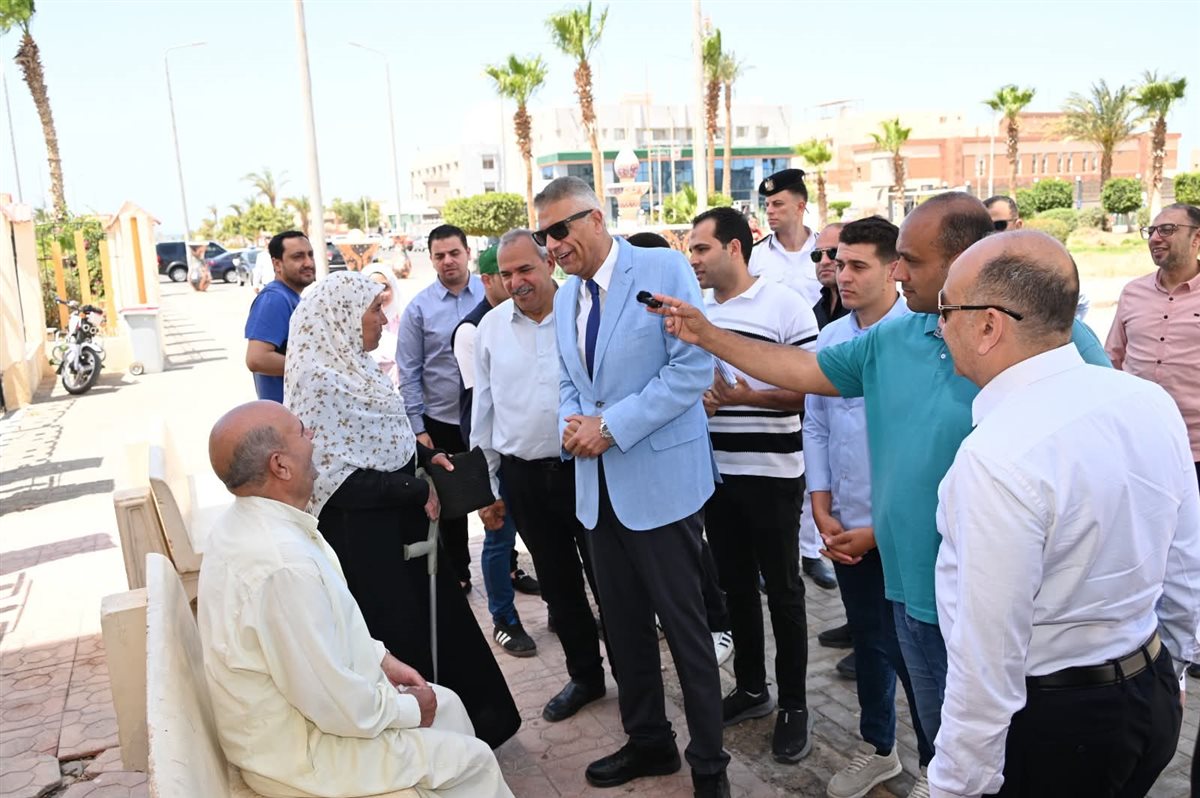 جولة محافظ جنوب سيناء في الطور