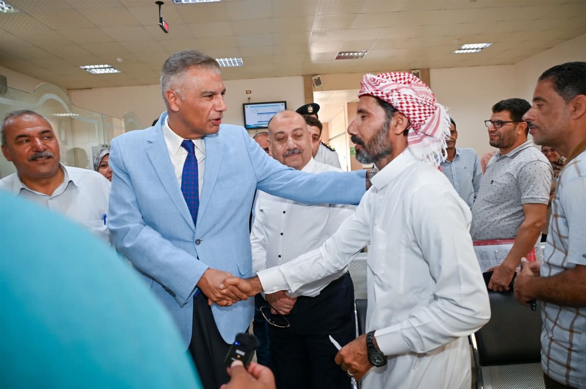 جولة محافظ جنوب سيناء في الطور