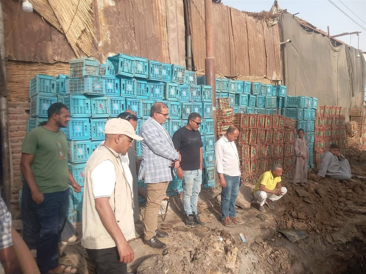 متابعة رئيس مركز إسنا لجهود الإصلاح&nbsp;