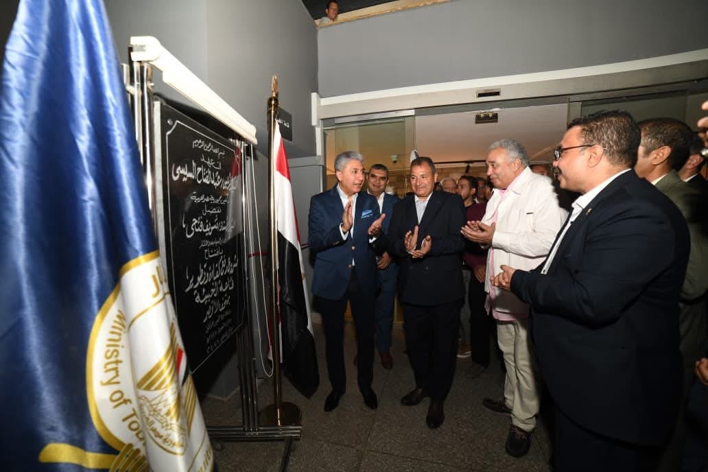 وزير السياحة يفتتح خبيئة الأقصر بالمتحف&nbsp;