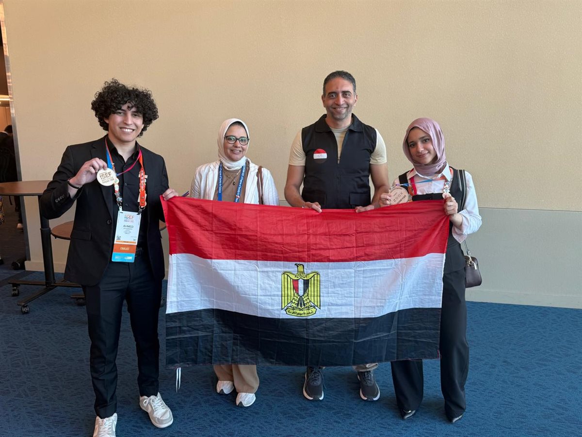 بعثة معرض مكتبة الإسكندرية للعلوم والهندسة تحقق إنجازا عالميًا&nbsp;