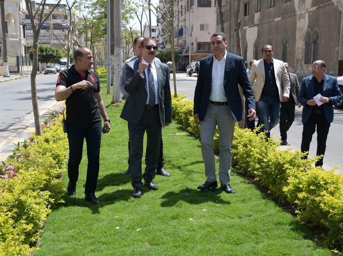 شوارع بورسعيد تتزين بالبونسيانا