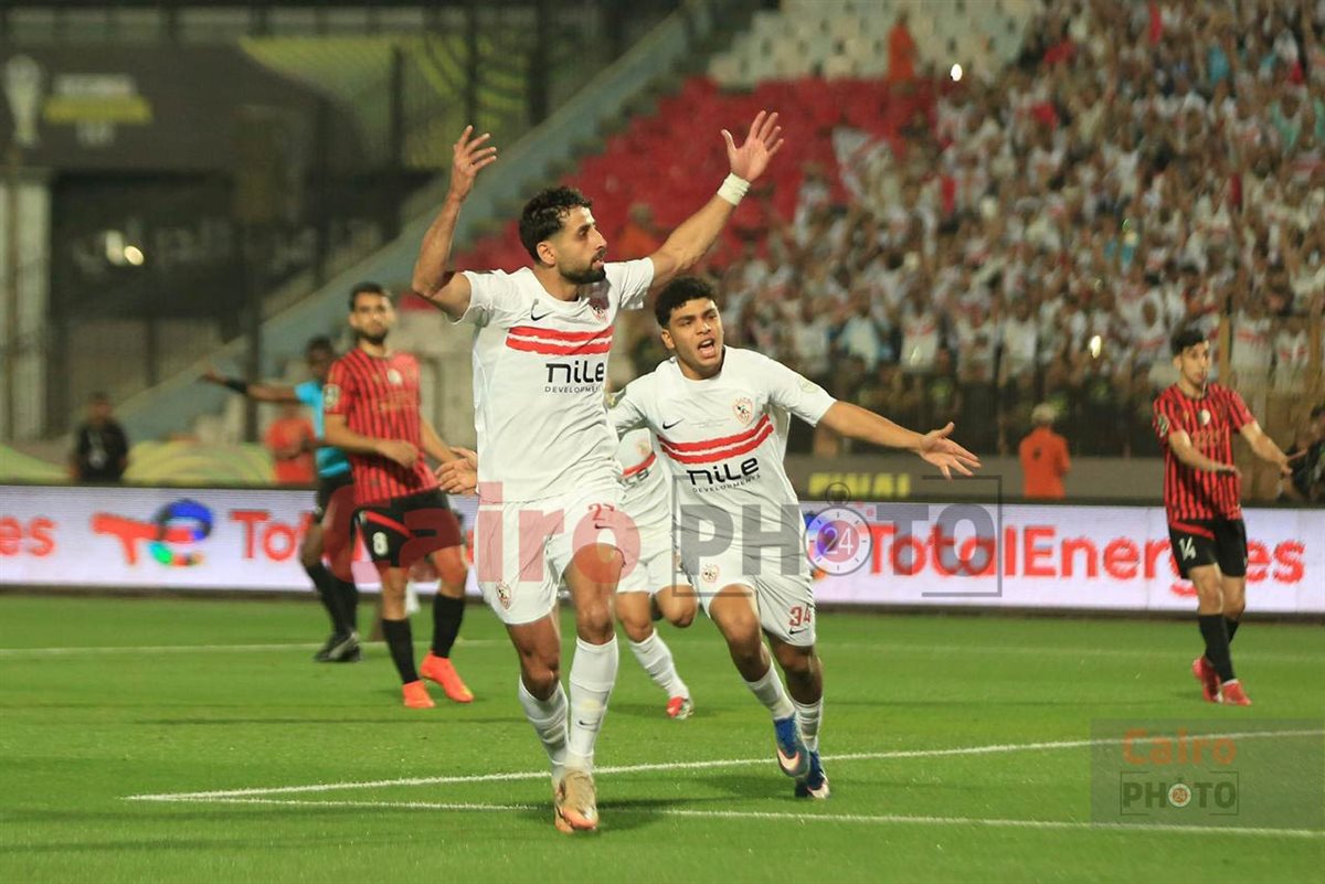 مباراة الزمالك واتحاد العاصمة الجزائري في نهائي&nbsp;الكونفدرالية&nbsp;