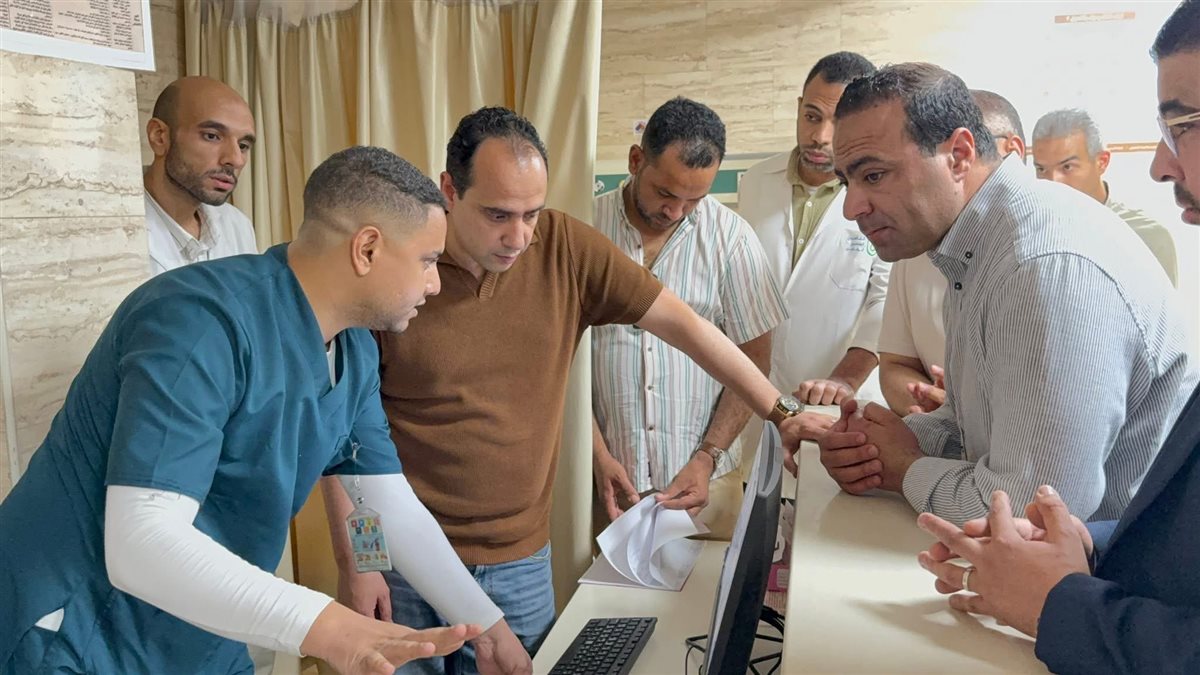 جولة المدير التنفيذي للهيئة العامة للرعاية الصحية