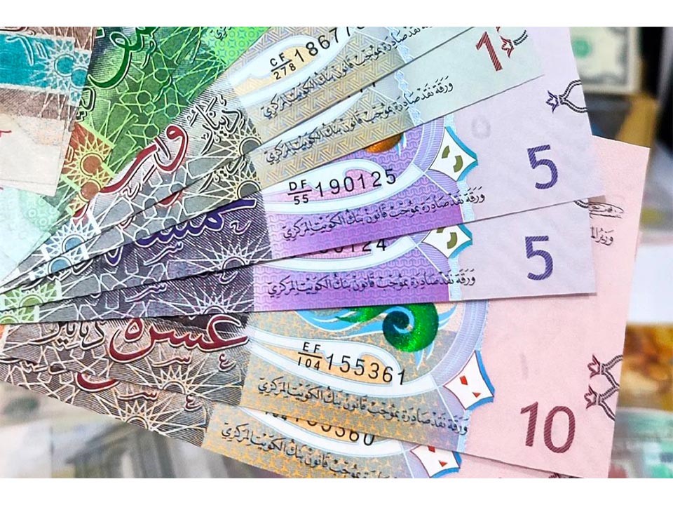 أسعار الدينار الكويتي