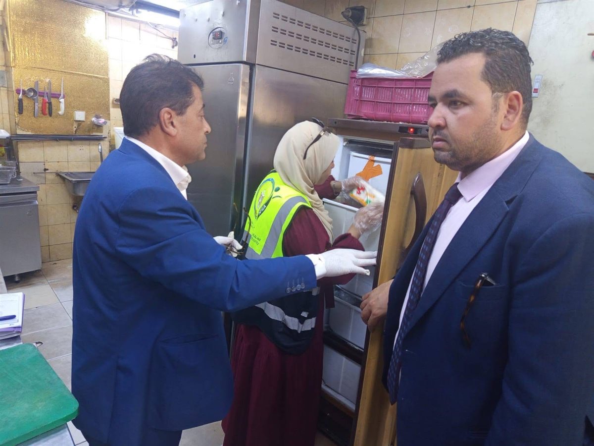 ضبط لحوم فاسدة بأحد مطاعم الأقصر&nbsp;