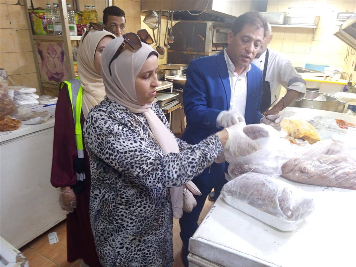 ضبط لحوم فاسدة بأحد مطاعم الأقصر&nbsp;