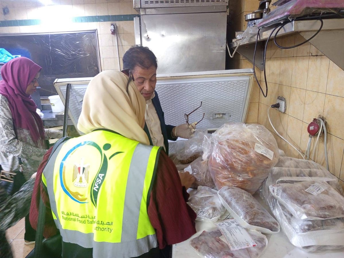ضبط لحوم فاسدة بأحد مطاعم الأقصر&nbsp;