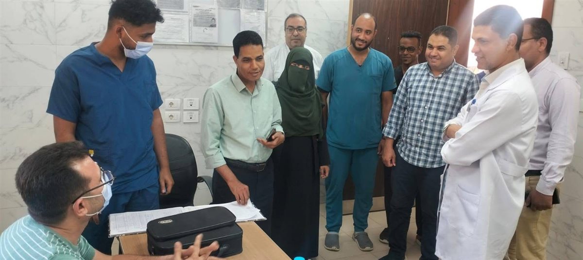 جولة وكيل وزارة الصحة&nbsp;