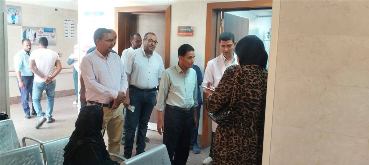 جولة وكيل وزارة الصحة&nbsp;