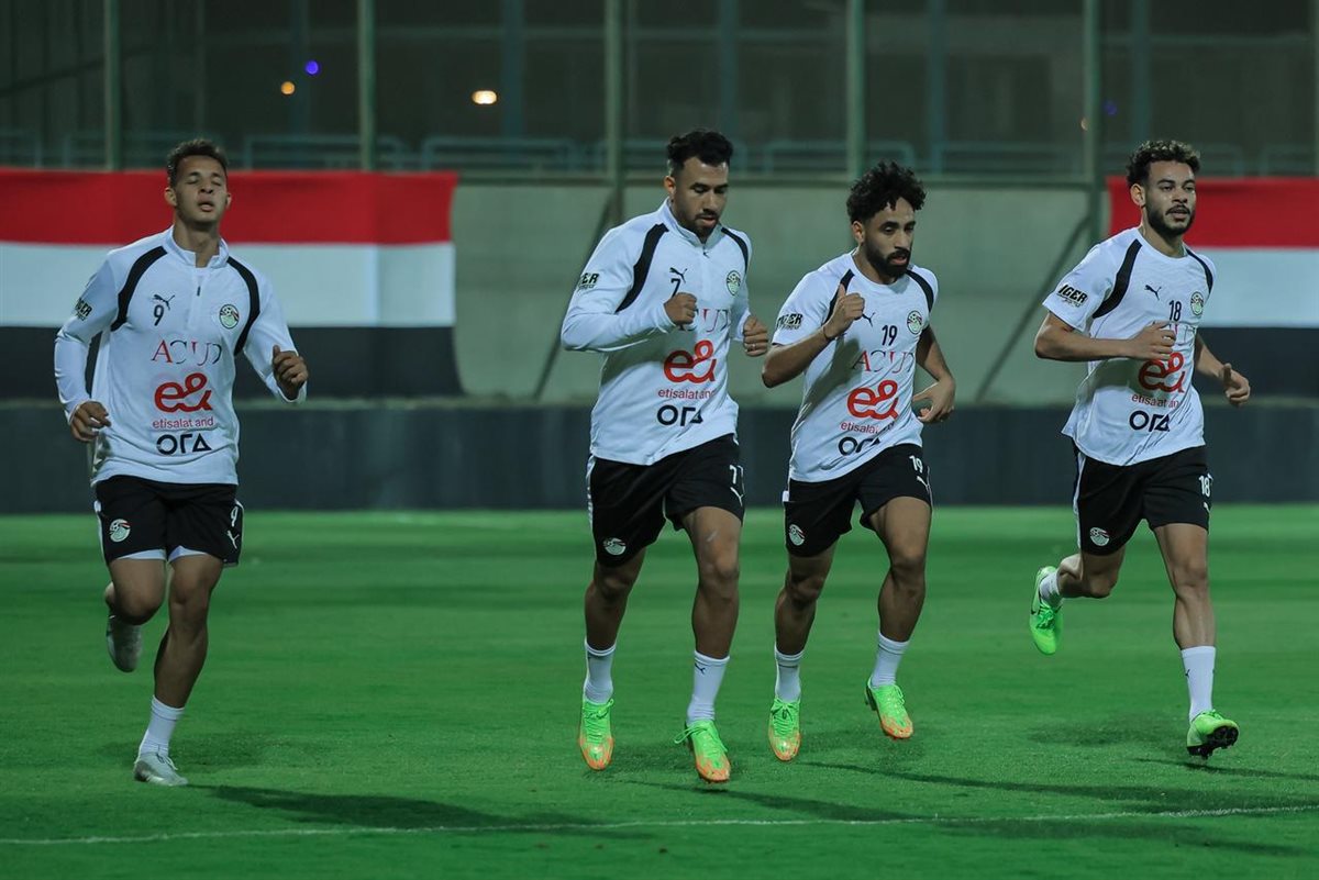 منتخب مصر يخوض تدريبه الثاني بمركز المنتخبات الوطنية استعدادًا لكأس العالم 2026