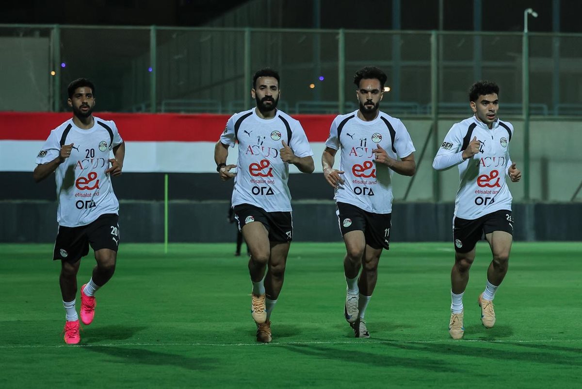 منتخب مصر يخوض تدريبه الثاني بمركز المنتخبات الوطنية استعدادًا لكأس العالم 2026