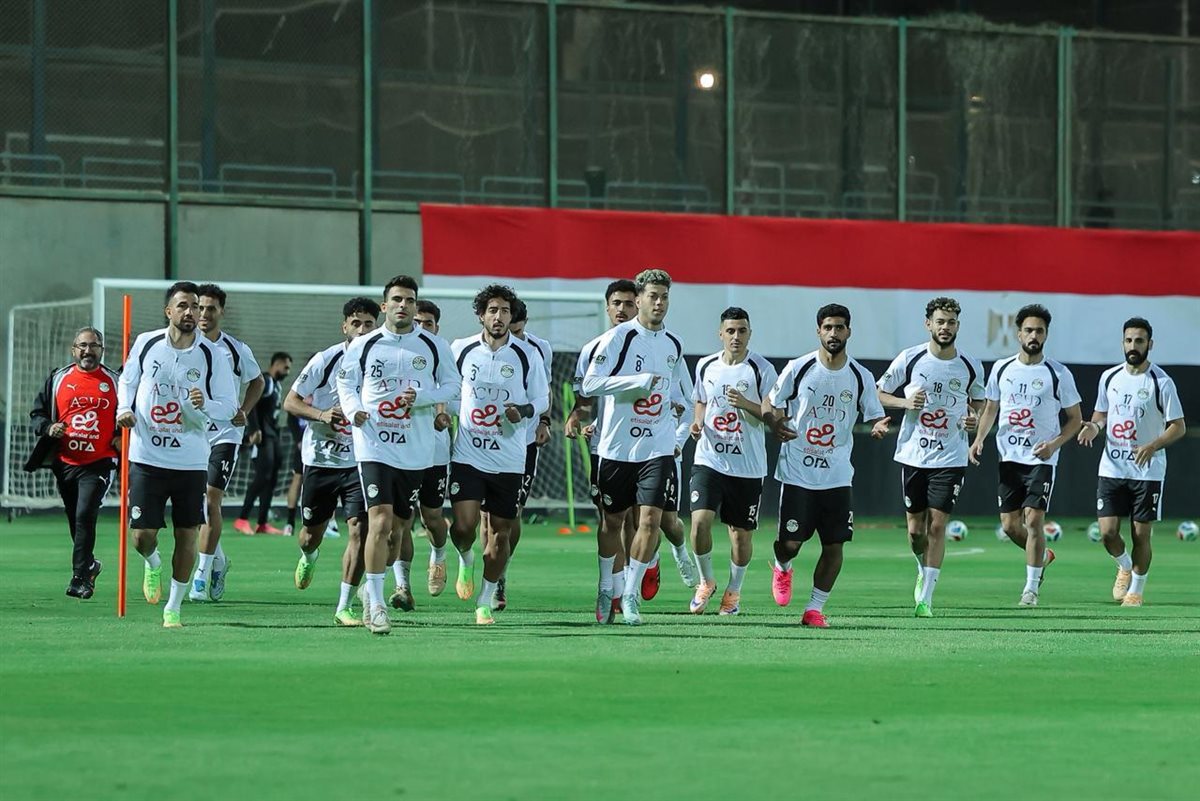 منتخب مصر يخوض تدريبه الثاني بمركز المنتخبات الوطنية استعدادًا لكأس العالم 2026