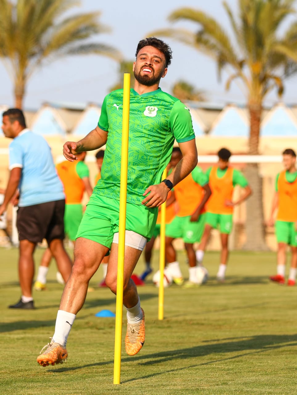 مران المصري البورسعيدي اليوم استعدادا لكأس عاصمة مصر