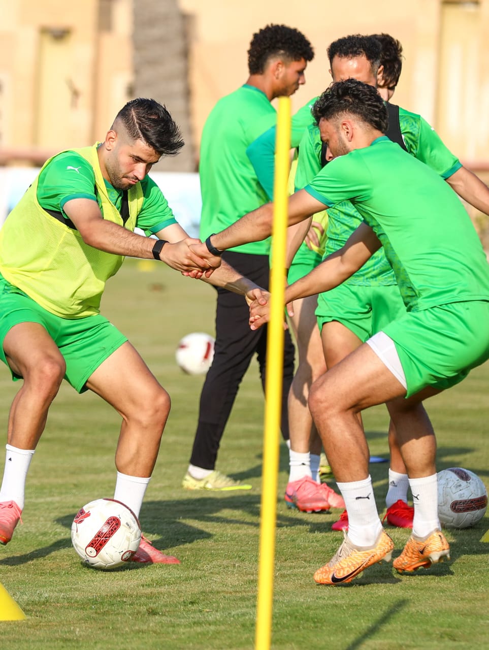 مران المصري البورسعيدي اليوم استعدادا لكأس عاصمة مصر