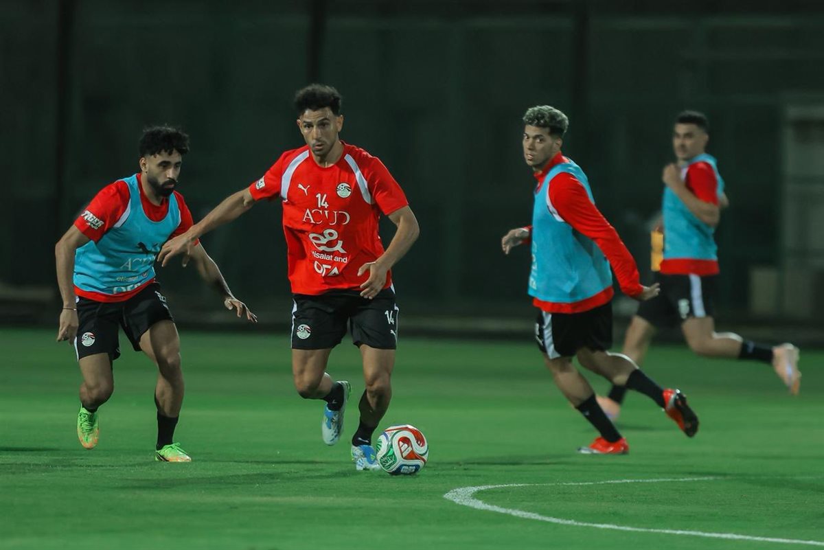 منتخب مصر يواصل استعداداته لودية روسيا بمشاركة ربيعة