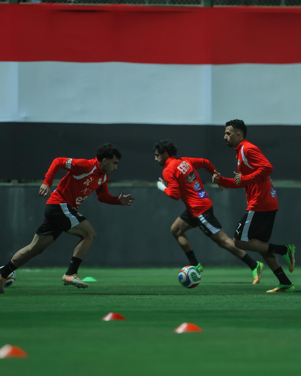 منتخب مصر يواصل استعداداته لودية روسيا بمشاركة ربيعة