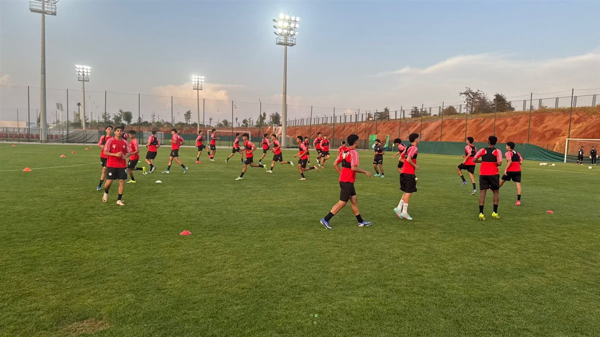 منتخب الناشئين يختتم استعداداته لمواجهة كوت ديفوار في كأس أمم أفريقيا