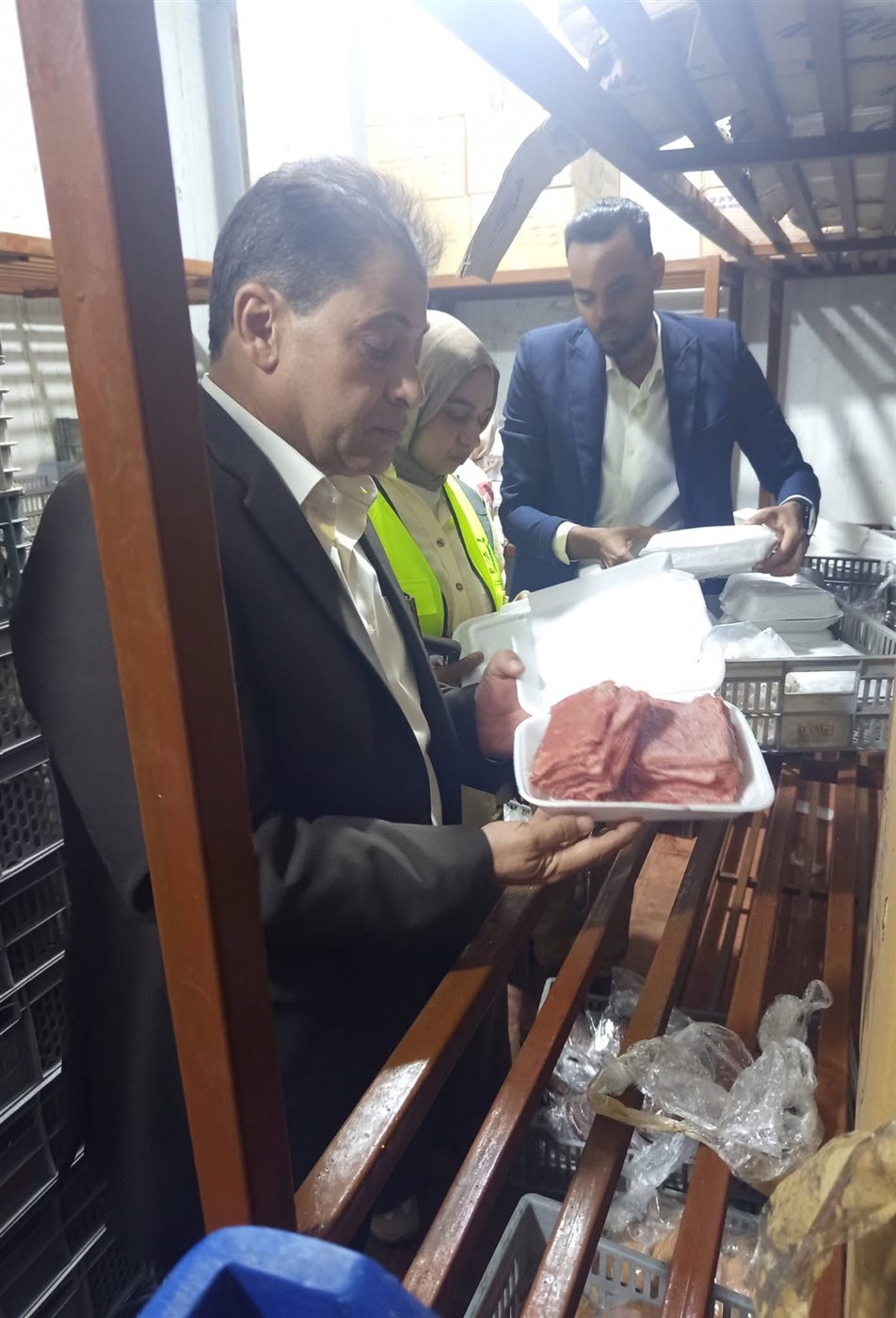 ضبط لحوم فاسدة بالأقصر&nbsp;