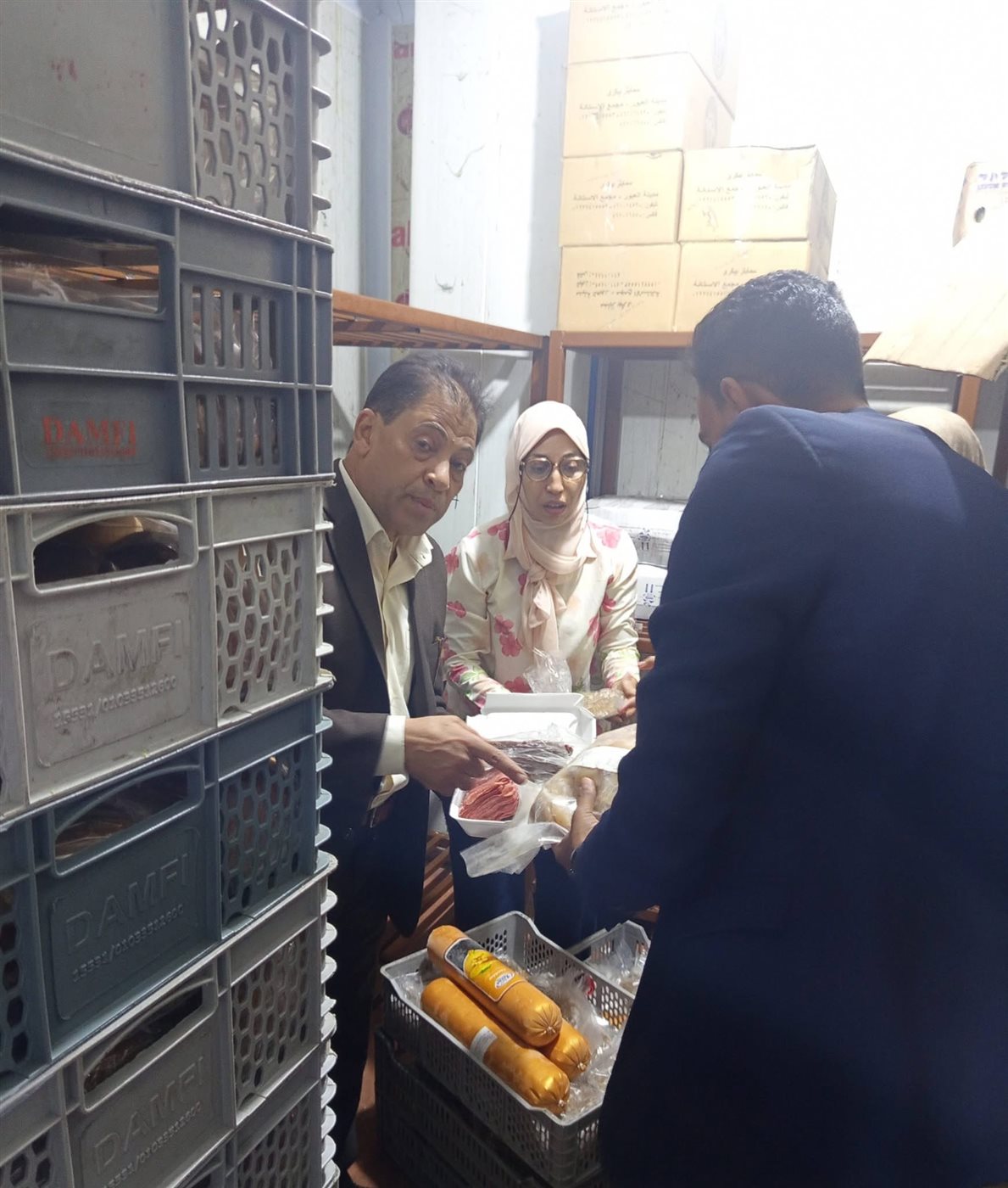 ضبط لحوم فاسدة بالأقصر&nbsp;