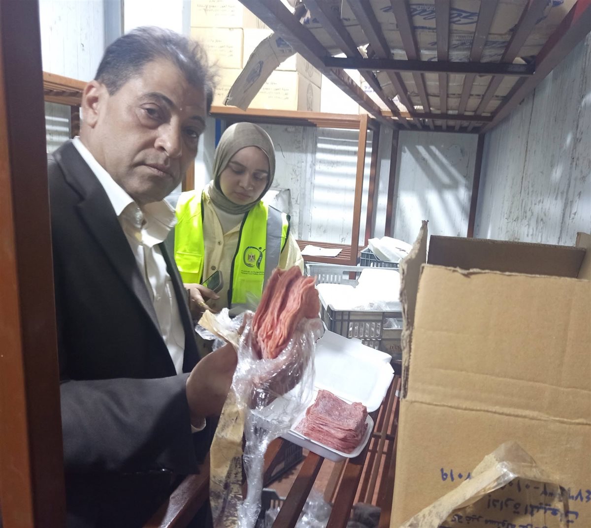 ضبط لحوم فاسدة بالأقصر&nbsp;
