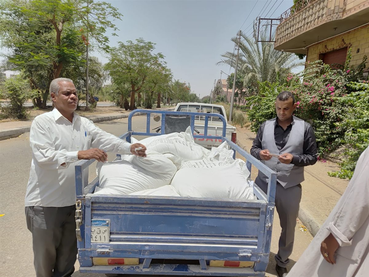 ضبط طن دقيق بلدي مدعم بالأقصر&nbsp;