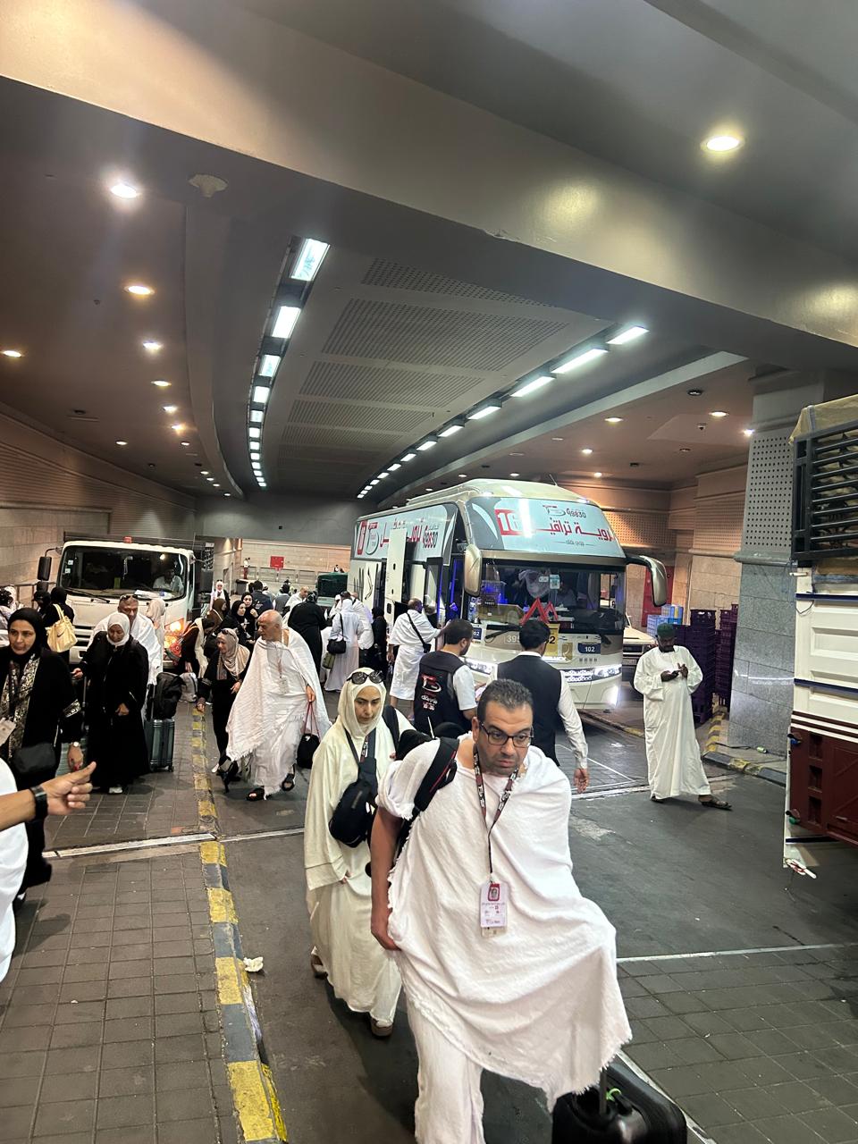 نقل حجاج السياحة إلى عرفات&nbsp;