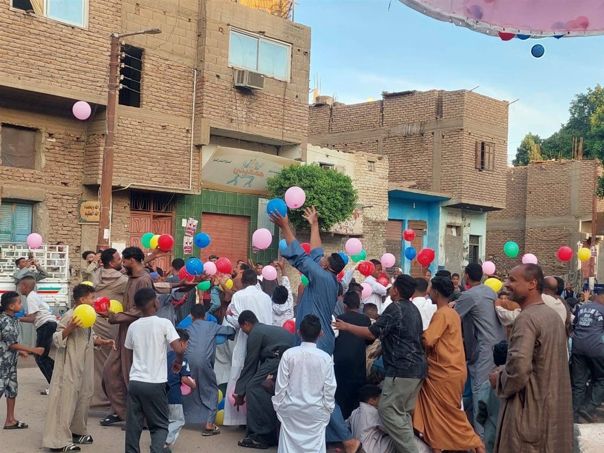أجواء إحتفالية مبهجة بالعيد&nbsp;