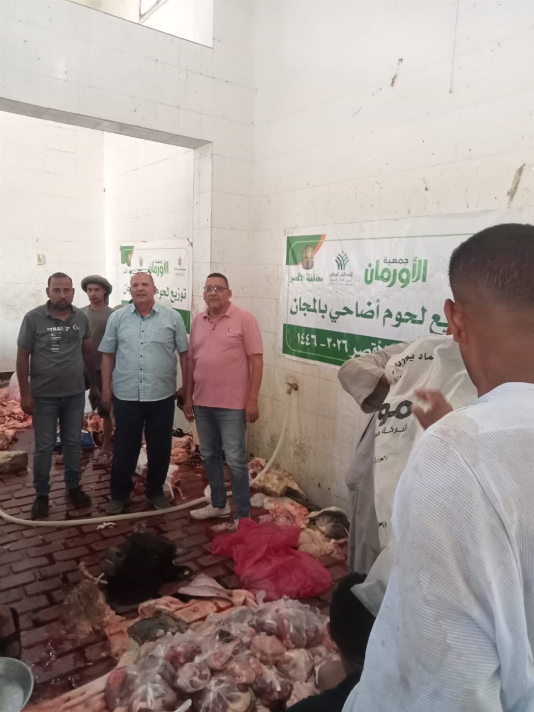 مجازر الأقصر تستقبل لحوم الأضاحي&nbsp;