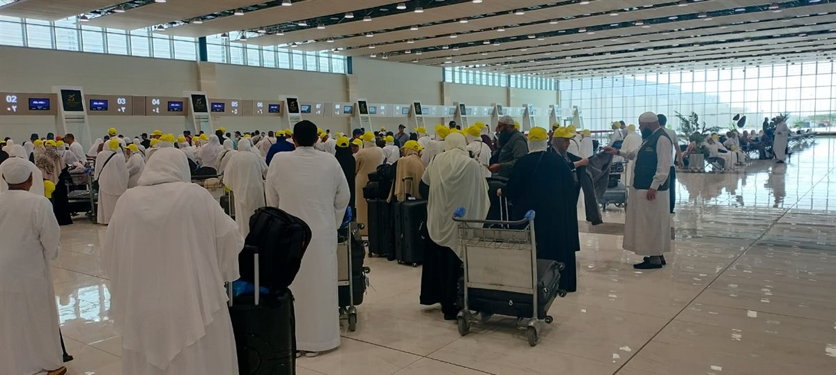 &nbsp;رحلات عودة حجاج السياحة المصريين