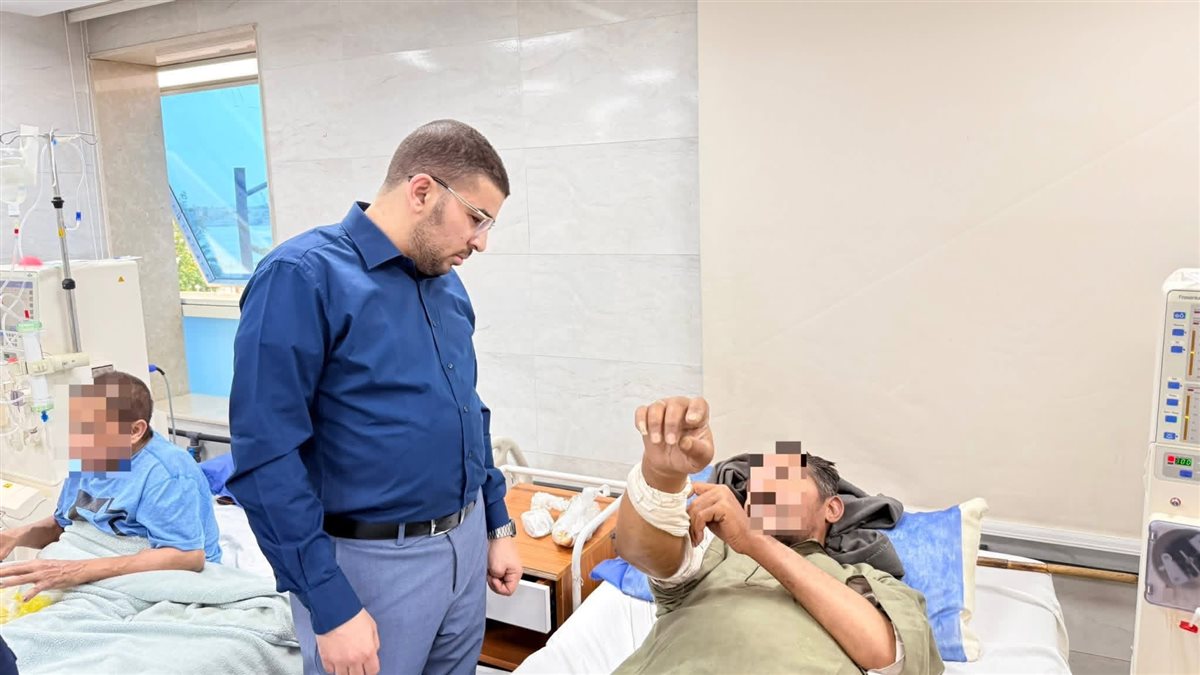 جولة لتفقد مرضى الغسيل الكلوي بمستشفى الكرنك&nbsp;