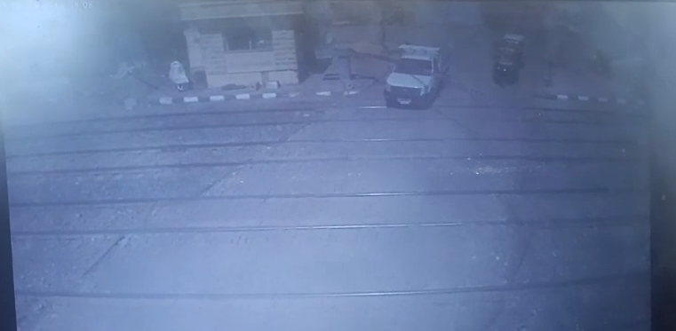 واقعة اقتحام عربة ربع نقل مزلقان ميت حلفا