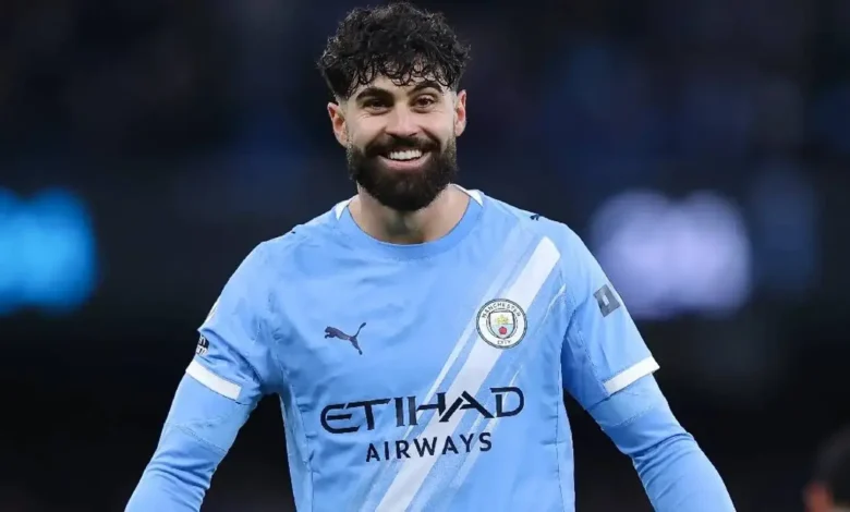 <strong>المدافع الكرواتي يوشكو جفارديول لاعب مانشستر سيتي</strong>