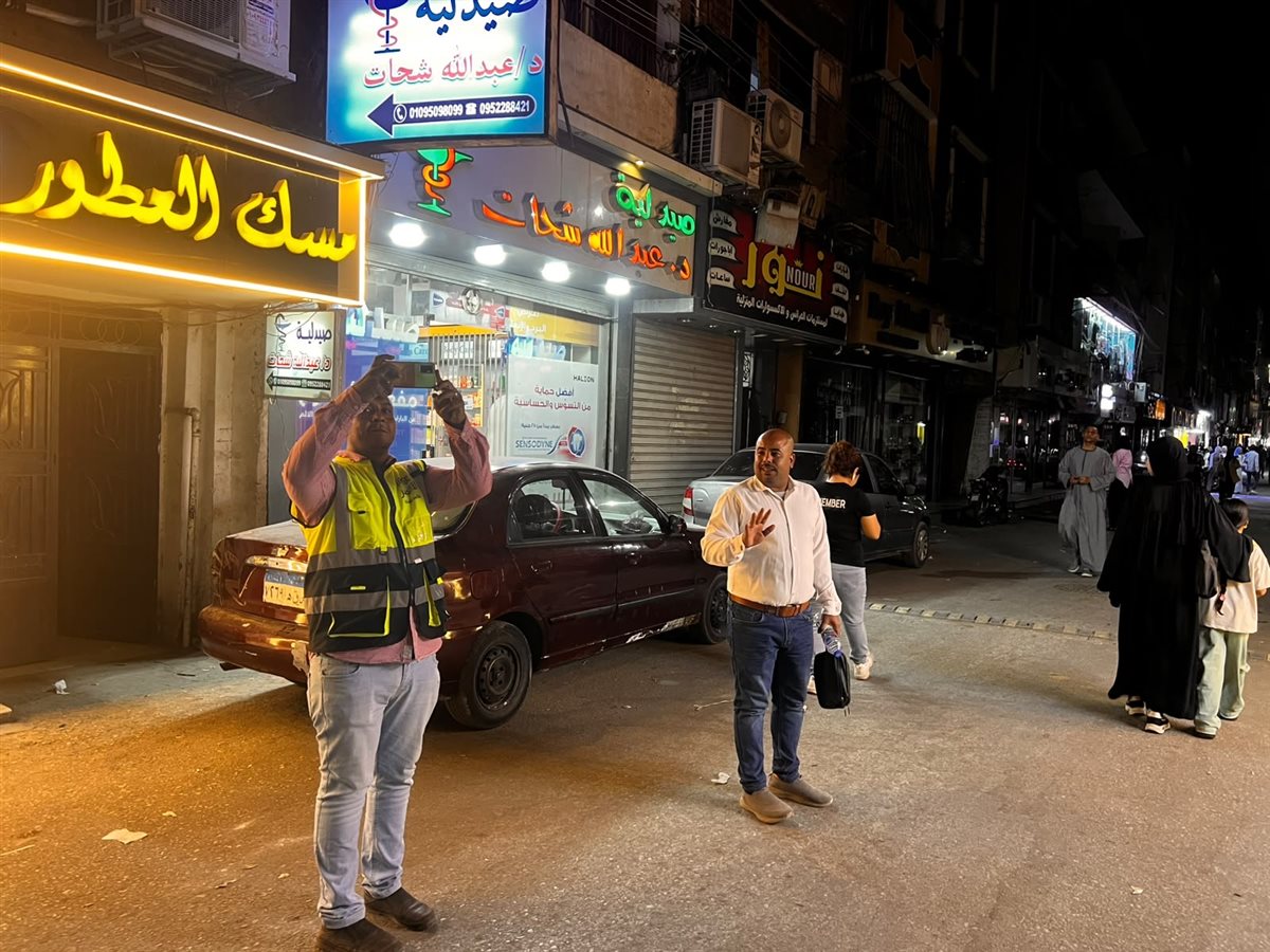 حملات تفتيشية على المحال التجارية بالأقصر&nbsp;