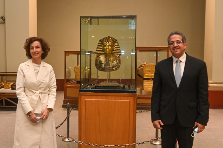 وزير السياحة يستقبل برئيس منظمة اليونسكو (6)