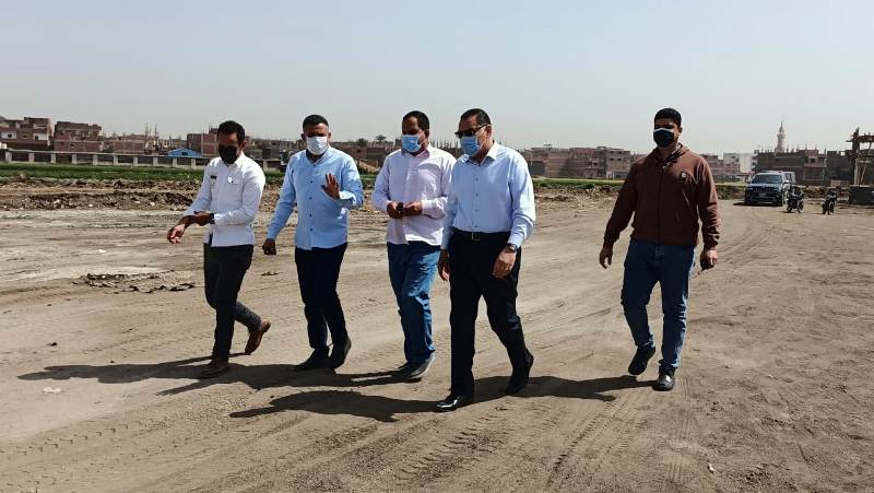 إنشاء مشروع الصرف الصحي بقرية نبتيت 03