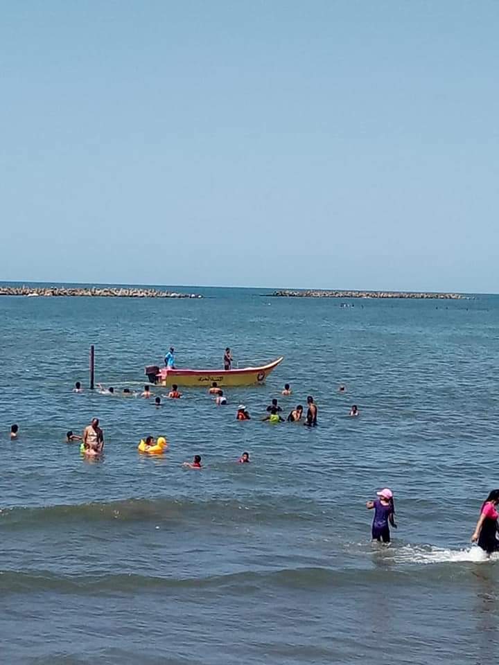 إنقاذ 6 حالات غرق بشواطئ رأس البر