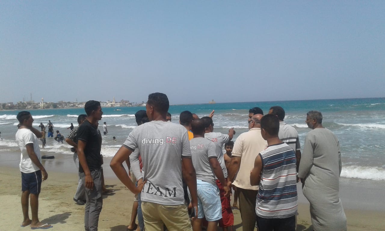 غرق شابين بشواطئ مدينة القصير